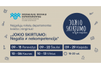 Kviečia į renginius „Jokio skirtumo su / be negalios“ 