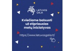 Kviečiame balsuoti už iniciatyvas projekte „Lietuvos galia“