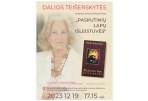G. Petkevičaitės-Bitės viešojoje bibliotekoje – Dalios Teišerskytės poezijos knygos pristatymas