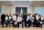 Pasveikinti gabiausieji Panevėžio moksleiviai ir jų mokytojai 