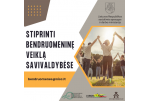 Panevėžio miesto savivaldybės bendruomeninės organizacijos kviečiamos teikti paraiškas