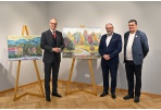 Panevėžio kraštotyros muziejui įteikta Kazio Naruševičiaus kūrinių kolekcija