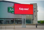 Panevėžyje – naujas LED lauko ekranas 