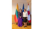 Panevėžyje lankosi Prancūzijos ambasadorė Lietuvoje