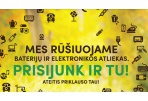Būk atsakingas – pasirūpink atliekomis tinkamai!