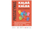 Edukacinio stalo žaidimo „Kalbà kalb̃a“ pristatymas