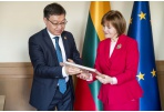 Panevėžio miesto savivaldybėje priimtas Kazachstano Respublikos ambasadorius Lietuvoje