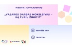 Kviečiame į nuotolinį seminarą apie vasaros darbą moksleiviams