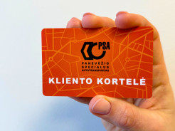 kliento kortele