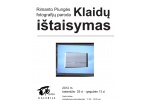 Fotografijos galerijoje – susitikimas su fotomenininku R. Plunge