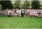 The Participants of the Trditional Running BALTIC WAY were welcomed in Panevėžys