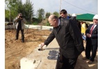 Iškilmingai pažymėta Techninės pagalbos centro neįgaliesiems statybų pradžia 