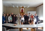 The Participants of International Children Folk Dance Festival visited the City Hall