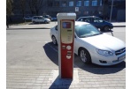 Už automobilių stovėjimą jau galima atsiskaityti ir SMS žinutėmis  