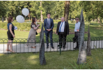 Panevėžio keramika puošia Vilniaus Bernardinų sodą