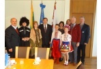 The Guests of the Festival visited the City Hall