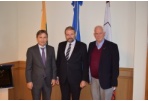 The Mayor welcomed the Ambassador of Norway 