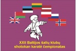 XXII Baltijos šalių klubų karatė čempionatas