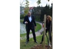 Eight Sakura Trees is a Donation to the City of Panevėžys