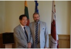 The Ambassador of Japan visited Panevėžys