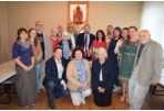 The Participants of the Festival "Suitcase"  met the Mayor of Panevėžys
