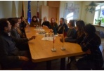 The Mayor of Panevėžys City met the Guests of Youth Day Care Centre from Italy