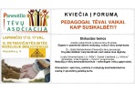 Panevėžio tėvų asociacijos forumas