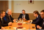 Panevėžyje lankosi ūkio ministras