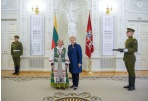 Gedimino ordino Riterio kryžius – panevėžietei L. Knizikevičienei