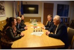Mieste lankėsi Kūno kultūros ir sporto departamento delegacija