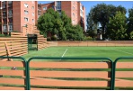 Atnaujintas J. Miltinio gimnazijos stadionas