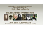 Konferencija „Iškilios Panevėžio krašto moterys“