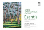 Panevėžio dailės patriarcho Kazio Naruševičiaus retrospektyvinė paroda „Esantis“