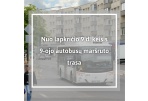 Keisis 9-ojo autobusų maršruto trasa