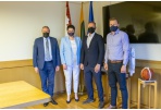 Dainos Gudzinevičiūtės ir Dariaus Šalugos vizitas Panevėžyje 