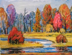 K. Naruševičius "Rudens motyvas", 1989 m.