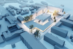 Viena iš architektų pasiūlytų SEMC vizijų