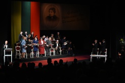 Akimirka iš 2018 m. apdovanojimų šventės 